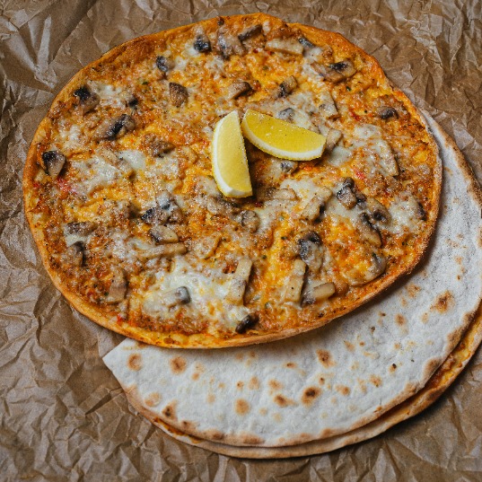 Լահմաջո Միս, Սունկ, Պանիր***